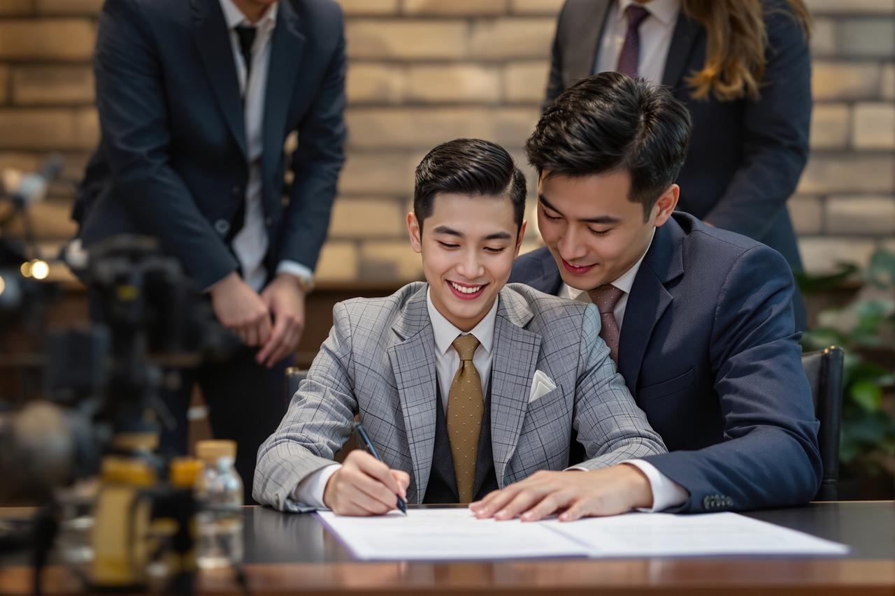 签约新生代演员陈思远，影视大全艺人矩阵再添新星